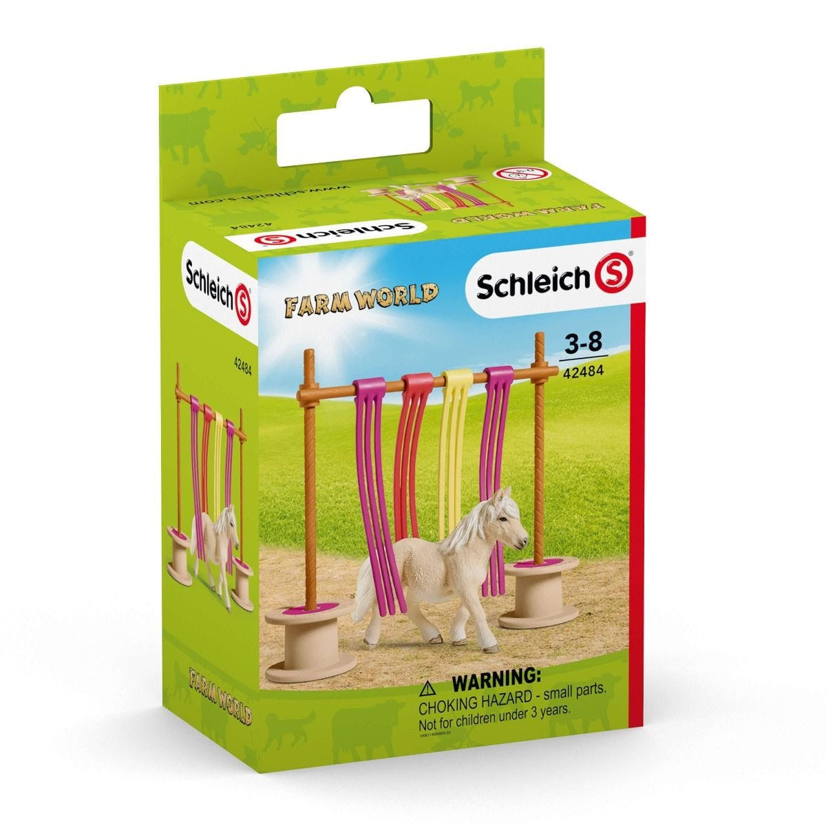 SCHLEICH-PONY CURTAIN OBSTACLE