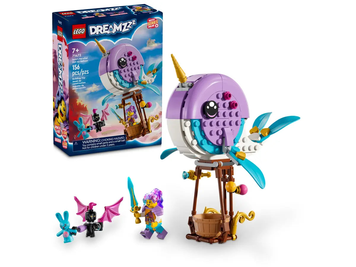 LEGO 71472 DREAMZZZ - IZZIES NARWHAL HOT-AIR BALLOON