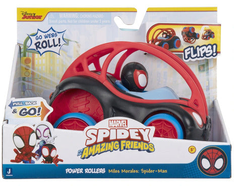 SPIDEY N FRIENDS POWER ROLLERS FEATURE VEHICLE - MILES MORALES SPIDER MAN