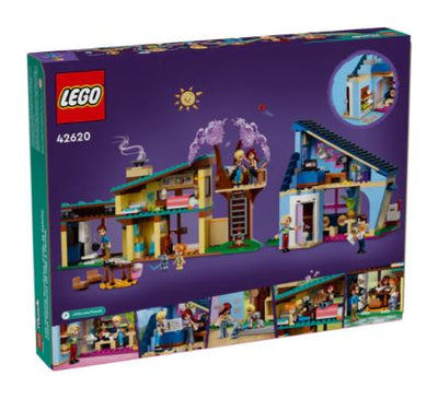 LEGO 42620 OLLY AND PAISLEY'S FAMILY HOUSES