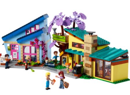 LEGO 42620 FRIENDS - OLLY AND PAISLEY'S FAMILY HOUSES