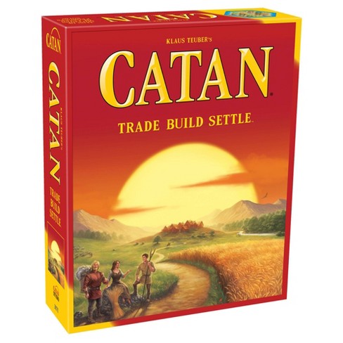 CATAN - TRADE BUILD AND SETTLE BOARD GAME