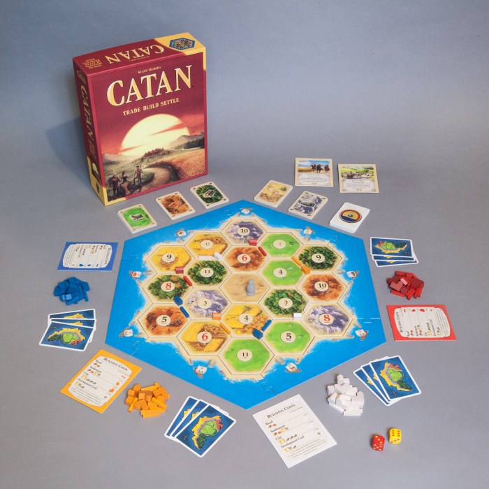 CATAN - TRADE BUILD AND SETTLE BOARD GAME