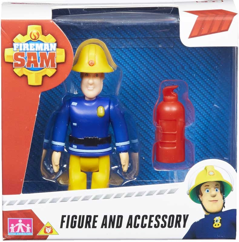 FIREMAN SAM FIGURES & ACCESSORIES IN TRAY