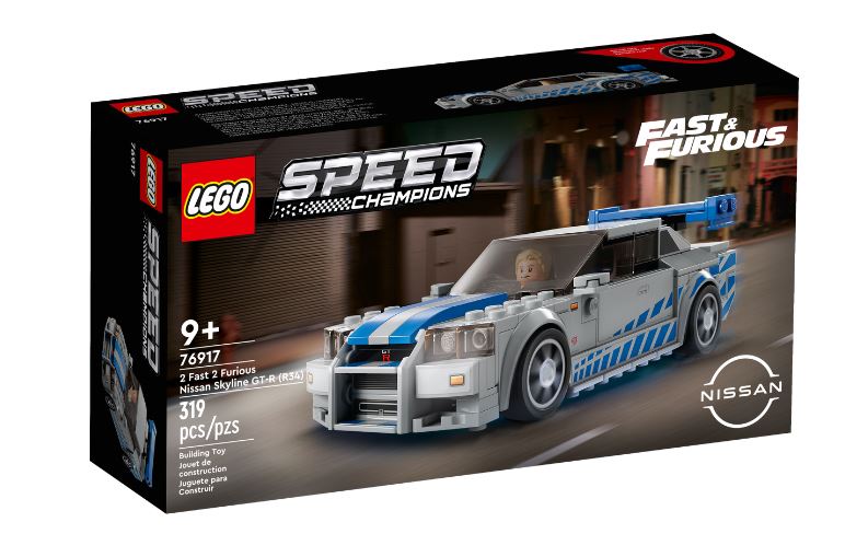 LEGO SPEED CHAMPIONS 76917 2 FAST 2 FURIOUS NISSAN SKYLINE GT-R (R34)