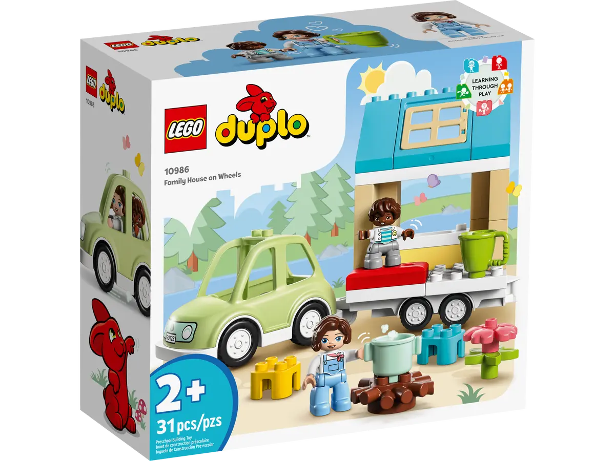 LEGO 10986 DUPLO - FAMILY HOUSE ON WHEELS