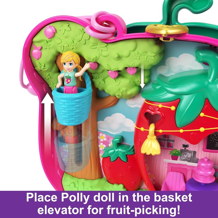 POLLY POCKET - STRAW BEARY PATCH COMPACT