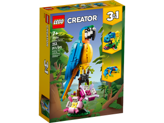 LEGO CREATOR 31136 EXOTIC PARROT 3 IN 1