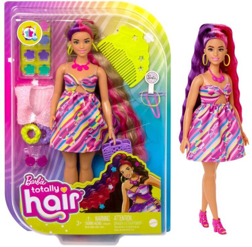 BARBIE - TOTALLY HAIR - BROWN HAIRED DOLL