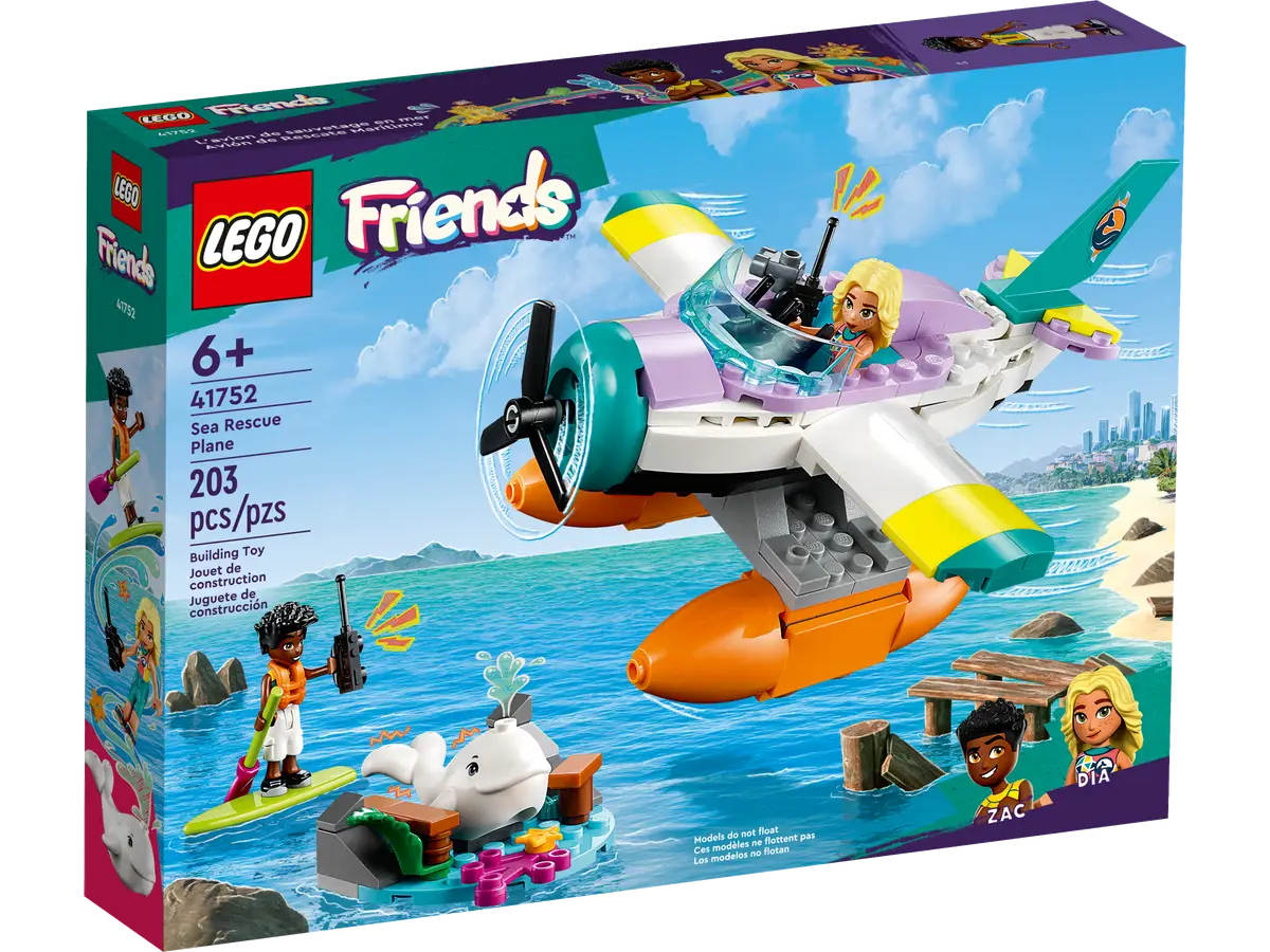 LEGO 41752 FRIENDS - SEA RESCUE PLANE