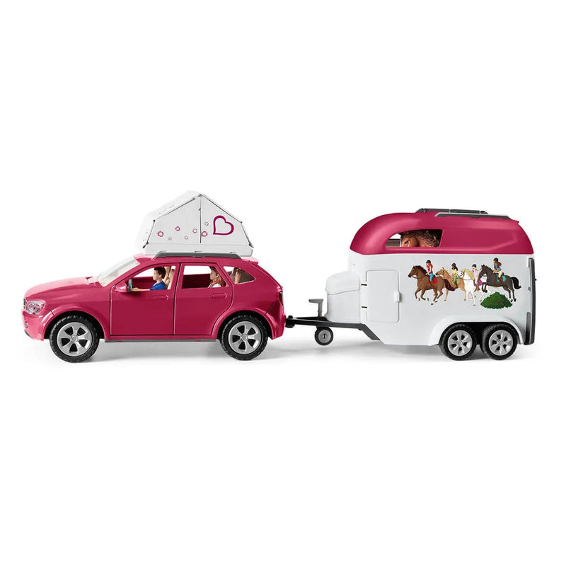 SCHLEICH - HORSE ADVENTURES WITH CAR AND TRAILER