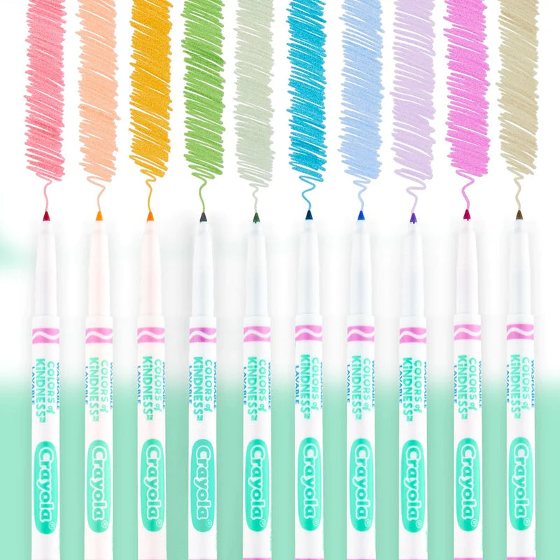 CRAYOLA COLORS OF KINDNESS WASHABLE MARKERS