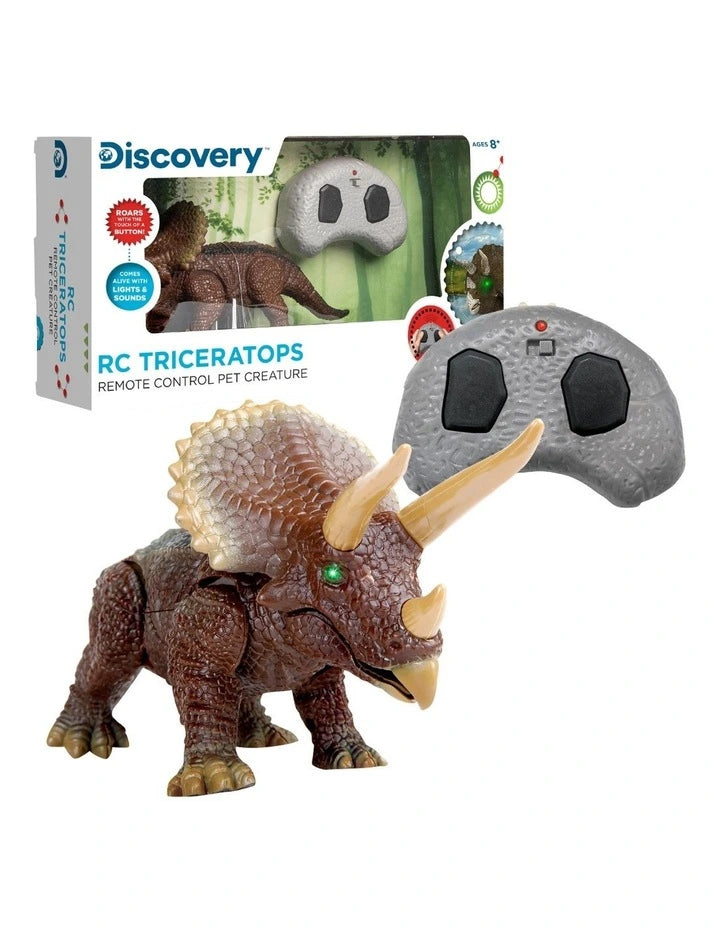 DISCOVERY TOY RC TRICERATOPS