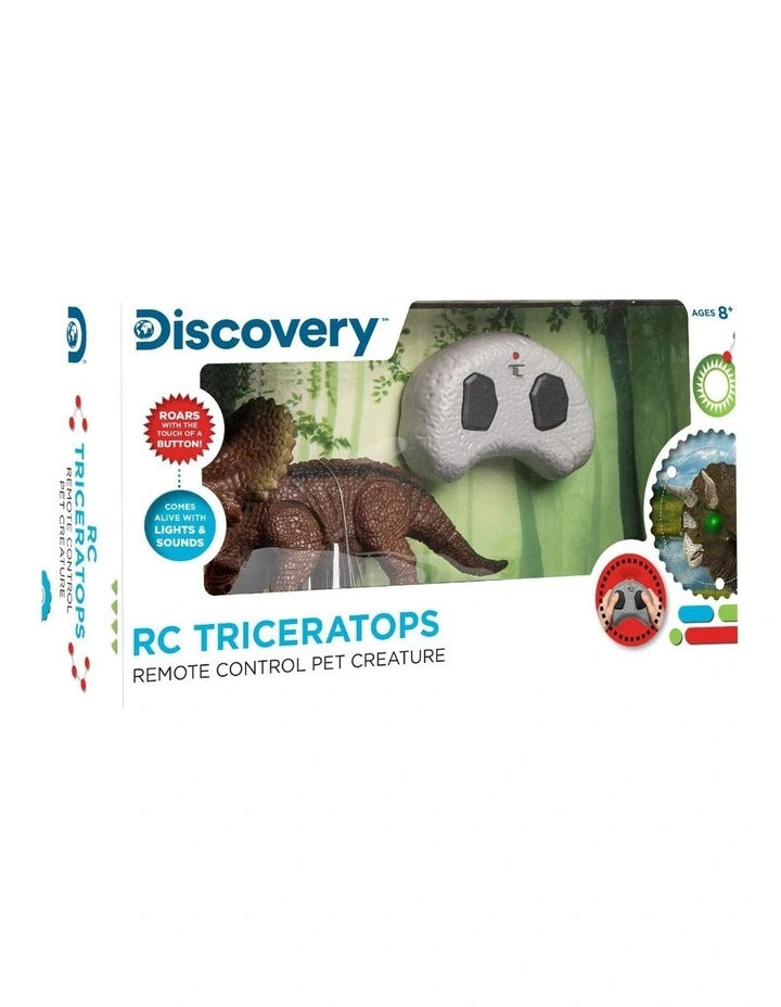 DISCOVERY TOY RC TRICERATOPS