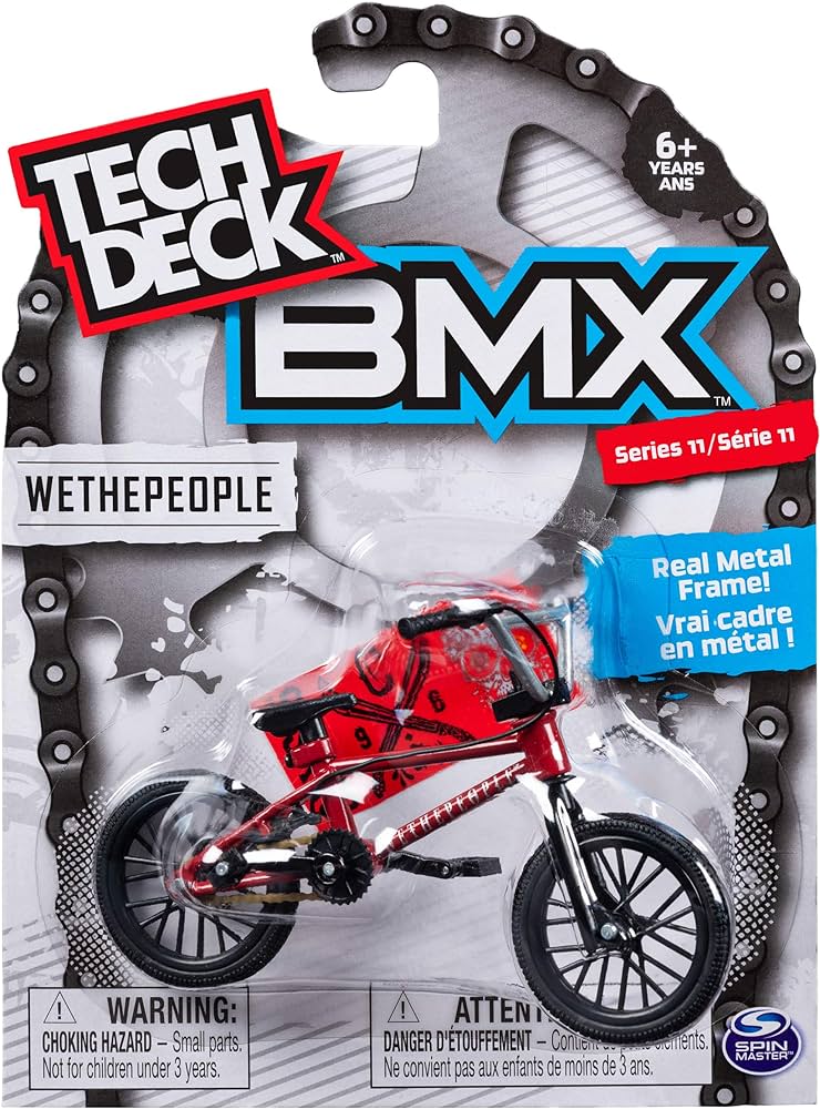 TECH DECK BMX SINGLE PACK - SE BIKES RED