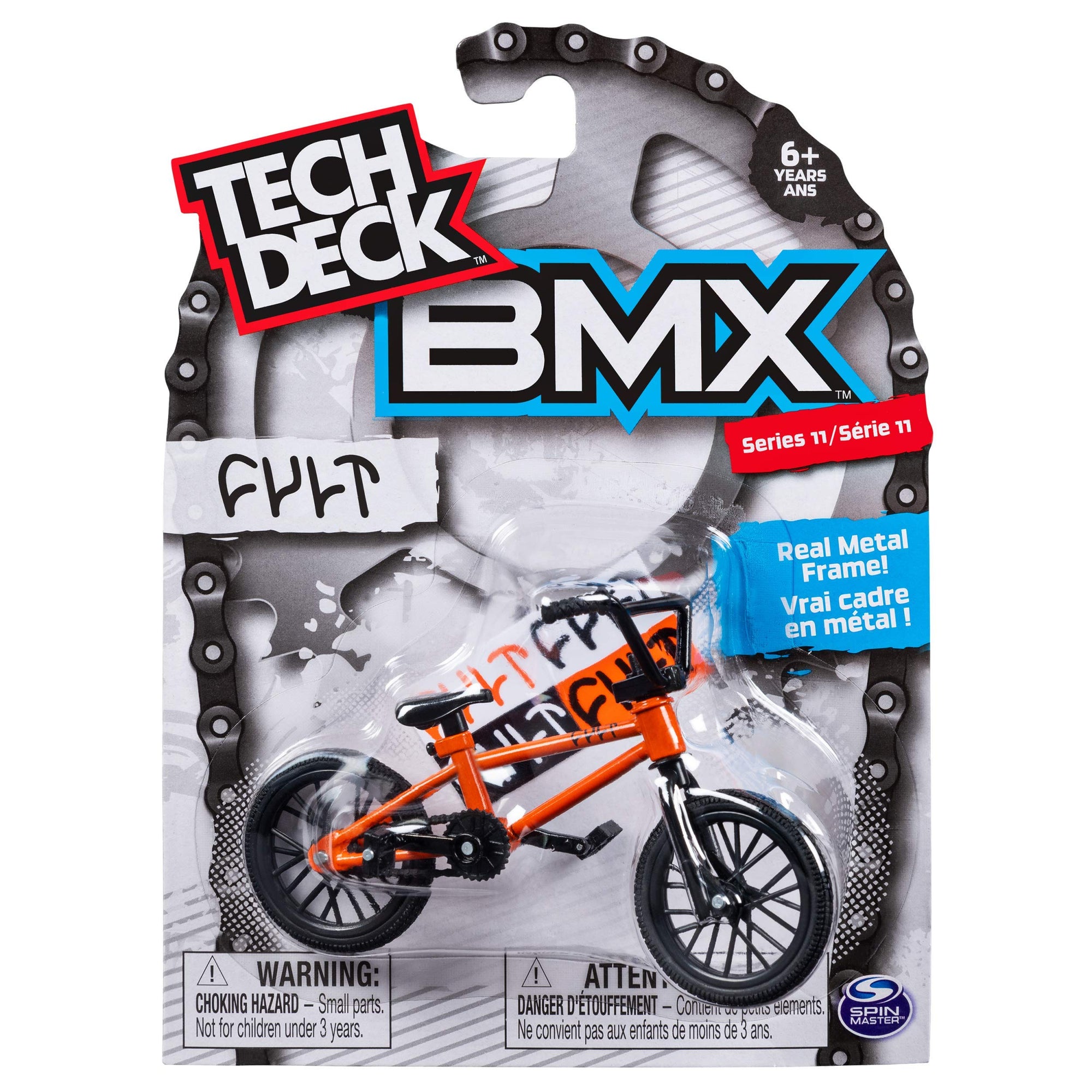 TECH DECK BMX SINGLE PACK - CULT ORANGE