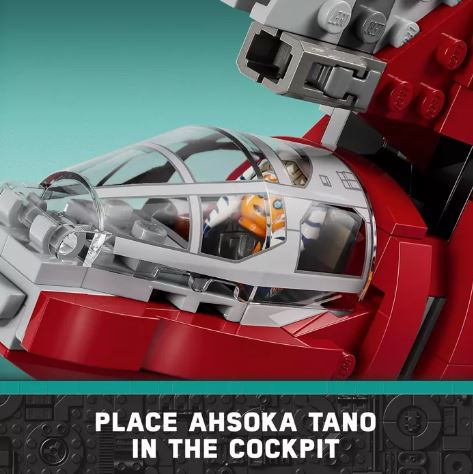 LEGO STAR WARS 75362 AHSOKA TANOS T-6 JEDI SHUTTLE