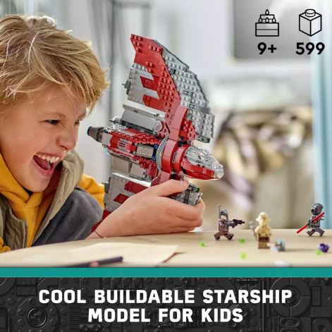 LEGO STAR WARS 75362 AHSOKA TANOS T-6 JEDI SHUTTLE