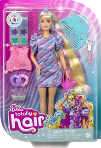 BARBIE - TOTALLY HAIR - BLONDE HAIRED DOLL