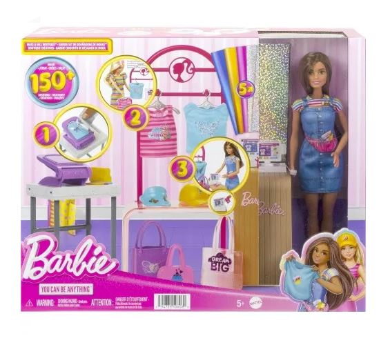 BARBIE YOU CAN BE ANYTHING -  MAKE AND SELL BOUTIQUE