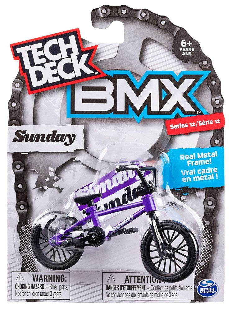 TECH DECK BMX SINGLE PACK - SUNDAY PURPLE