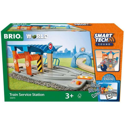 BRIO TRAIN SERVICE STATION SMART TECH 33975