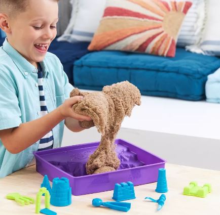 KINETIC SAND - DELUXE BEACH CASTLE PLAYSET