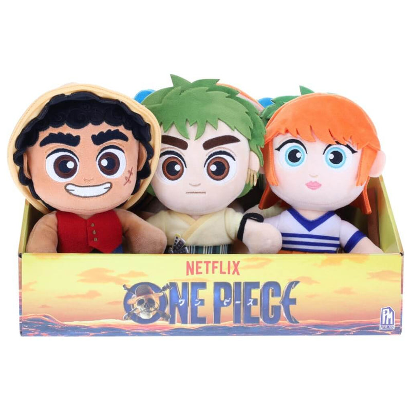 ONE PIECE NETFLIX SERIES BUGGY COLLECTIBLE 8" PLUSH