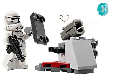 LEGO 75372 - STAR WARS - CLONE TROOPER AND BATTLE DROID - BATTLE PACK