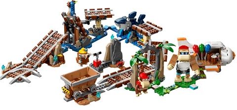LEGO SUPER MARIO 71425 DIDDY KONG'S MINE CART RIDE EXPANSION SET