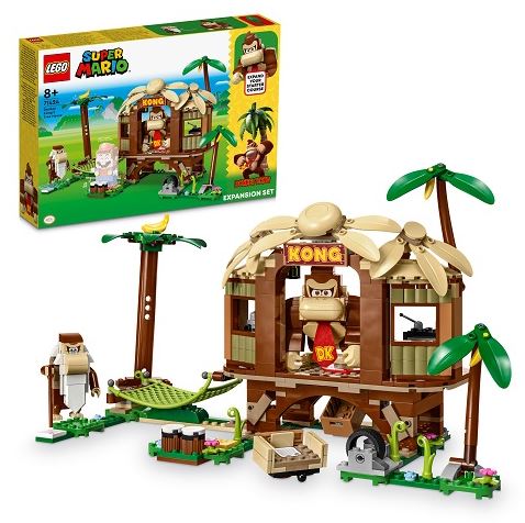 LEGO SUPER MARIO 71424 DONKY KONG'S TREE HOUSE EXPANSION SET
