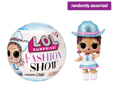 L.O.L SUPRISE FASHION SHOW DOLL ASSORTED BLIND BALL