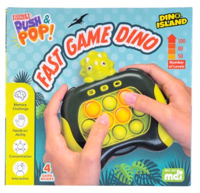 PUSH AND POP FAST GAME DINO