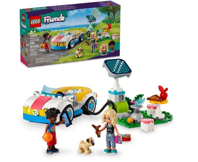 LEGO 42609 - FRIENDS -ELECTRIC CAR AND CHARGER