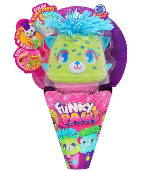 FUNKY PAWS CONE POP TOY ASSORTMENT