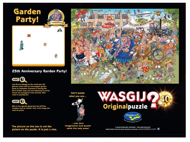 WASGIJ ORIGINAL 40 - GARDEN PARTY