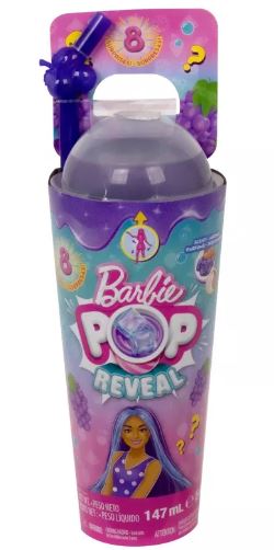 BARBIE POP REVEAL - FRUIT SERIES - GRAPE SODA DOLL