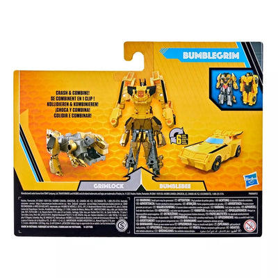 TRANSFORMERS BUZZWORTHY BUMBLE BEE - GRIME LOCK AND BUMBLE BEE