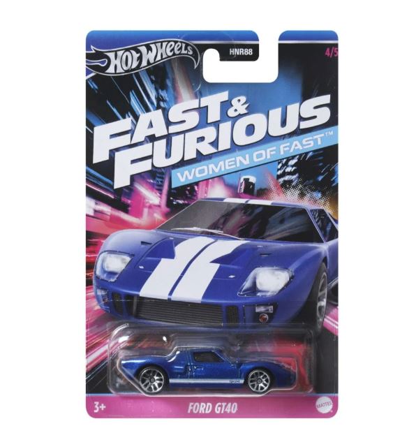 HOT WHEELS WOMEN OF FAST & FURIOUS  - FORD GT40
