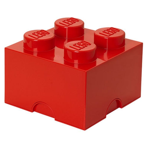 LEGO STORAGE BRICK 4 RED