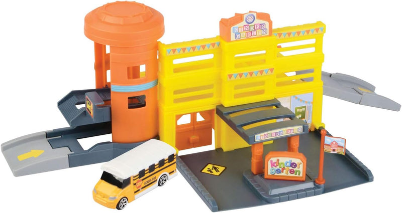 MOTORMAX DYNA CITY - MODULAR CITY BUILDING PLAYSETS ASSORTED