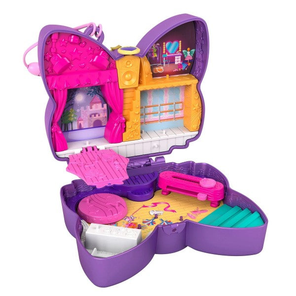 POLLY POCKET - SPARKLE STAGE BOW COMPACT