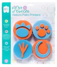 FIRST CREATIONS NATURE PALM PRINTERS SET OF 4