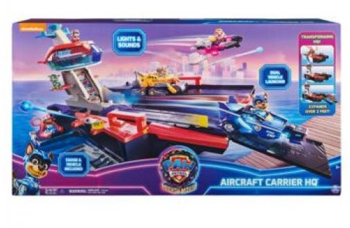 PAW PATROL THE MOVIE AIRCRAFT CARRIER HQ