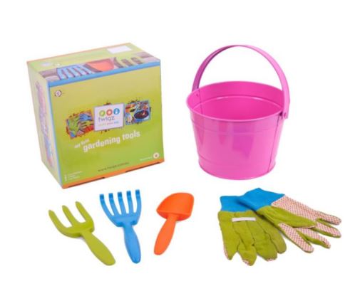 TWIGZ MY FIRST GARDENING TOOLS - PINK