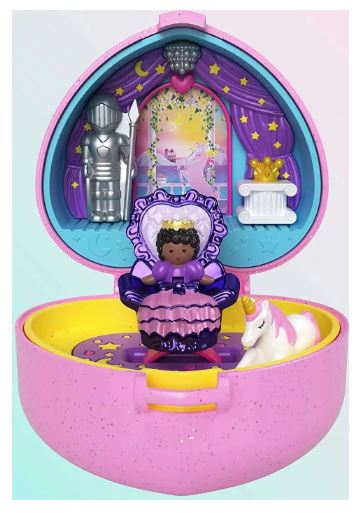 POLLY POCKET CLASSIC COLLECTIBLE ROYAL BALL JEWELLERY SET