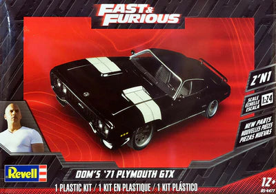 REVELL DOM'S '71 PLYMOUTH GTX 2 IN 11:24