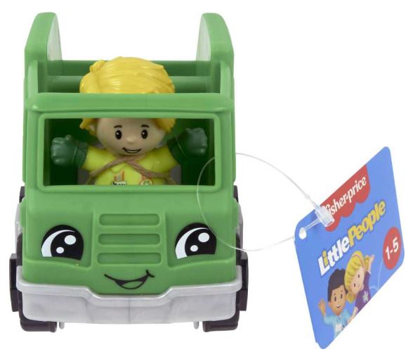 FISHER PRICE - LITTLE PEOPLE SMALL VEHICLE - GREEN TRUCK