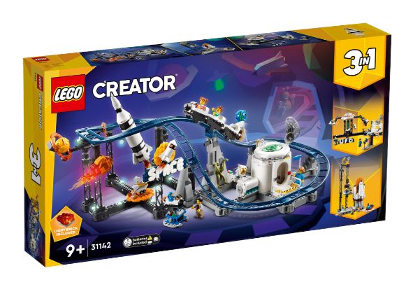 LEGO CREATOR 31142 3 IN 1 SPACE ROLLER COASTER