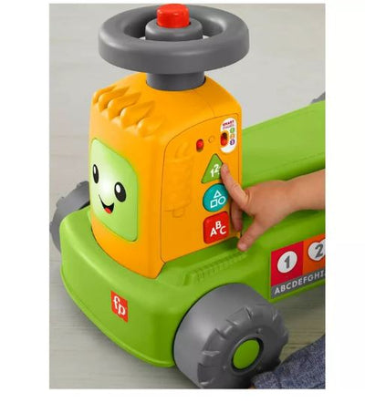 FISHER PRICE 4 IN 1 FARM TO MARKET TRACTOR